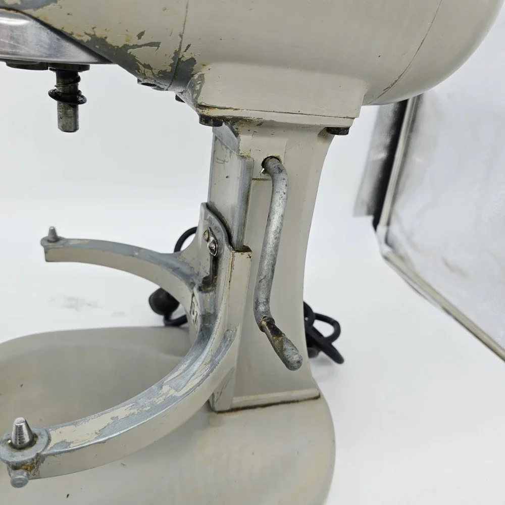 Hobart N50 Commercial Mixer 5 Quart Model N-50 Gray 3-Speed W/ Bowl Attachments